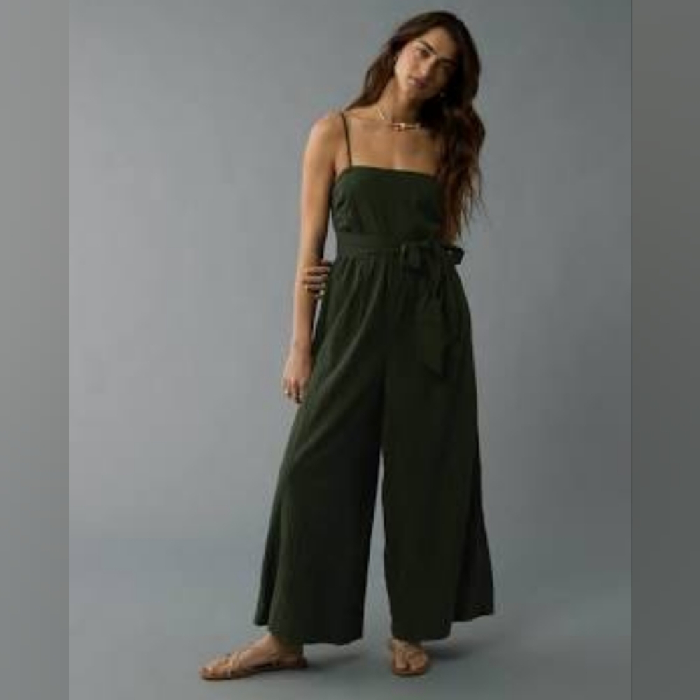 AE Dark Green Jumpsuit American Eagle Size XL